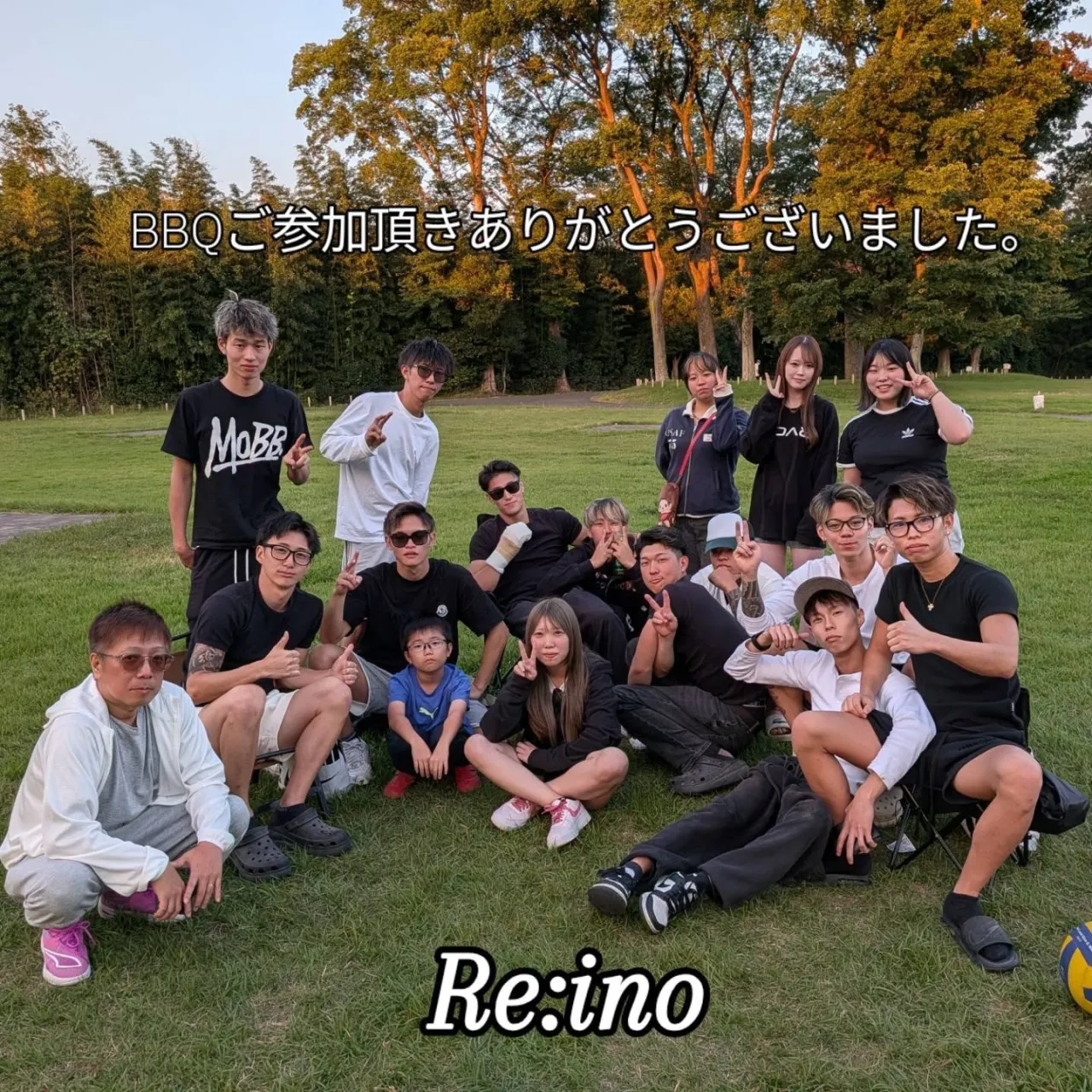 2026年10月10日(土)Re:ino主催のBBQ開催♪